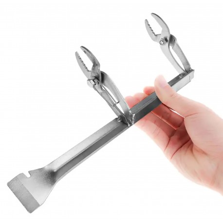 Lève cadre pince inox