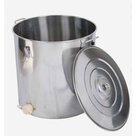 maturateur inox miel fond plat