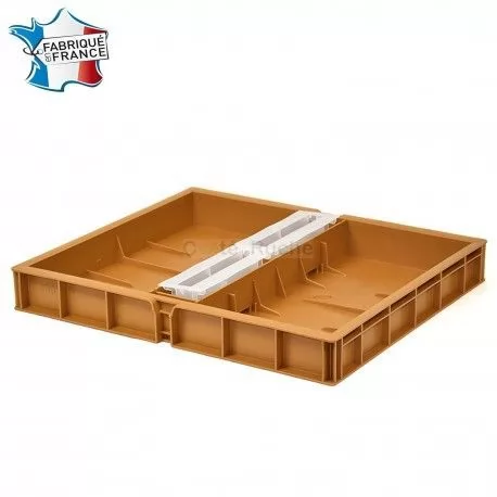 Nourrisseur Couvre-Cadre Plastique Avec Cabochons Pour Ruche Dadant 10 Cadres