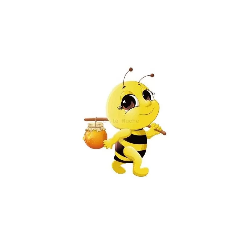 Autocollant Abeille Bettinardi Stinger Édition Limitée - Vinyle Mat Super Durable - 4 Pouces
